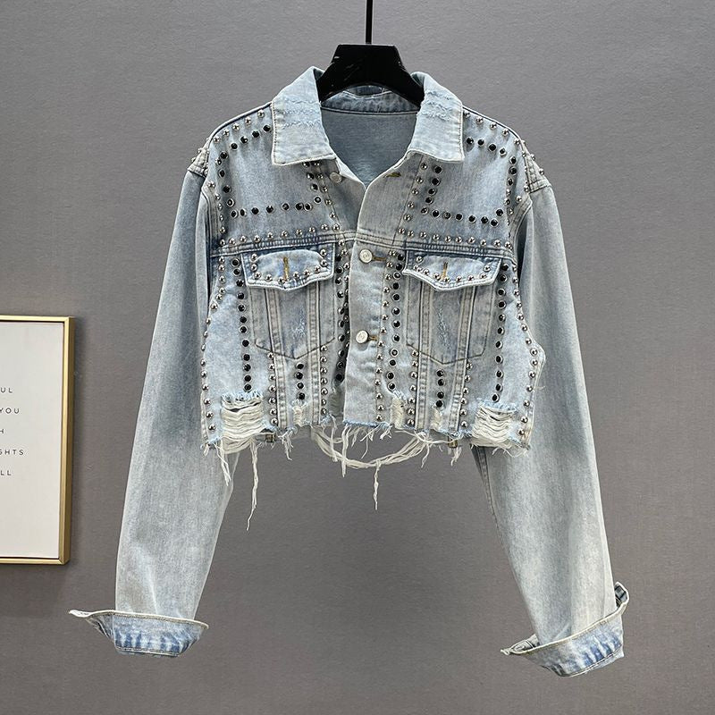 Diamond Denim Jacket