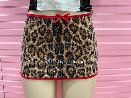 Leopard Skirt