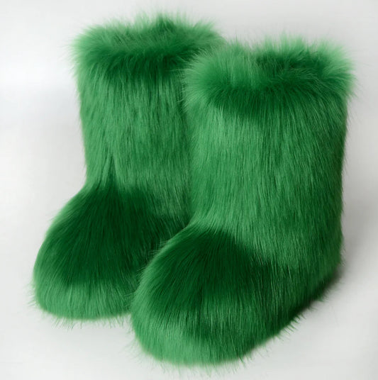 MG Short Fur Boots