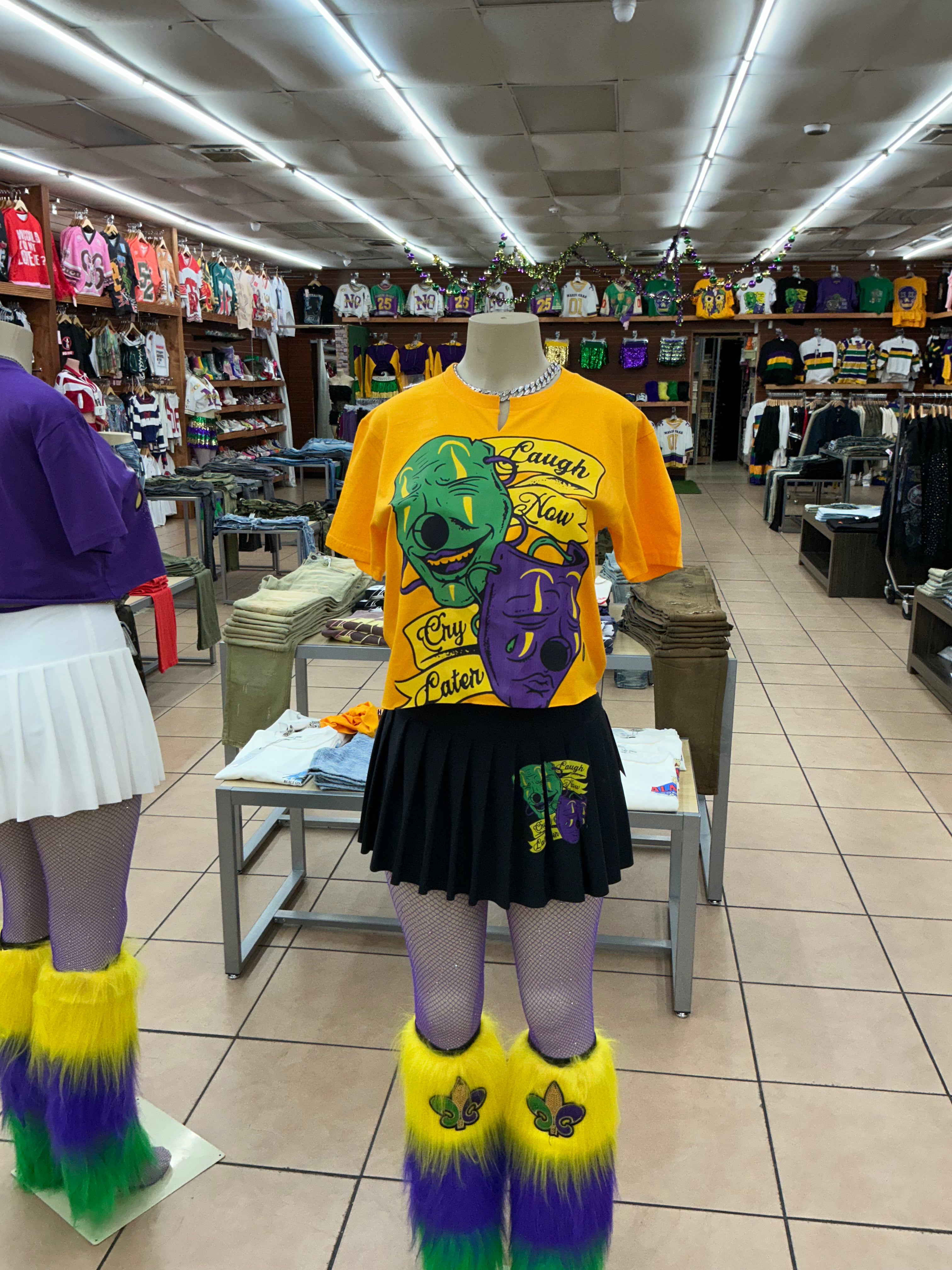 Mardi Gras mask top