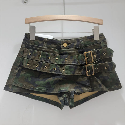 Strap Camo Short