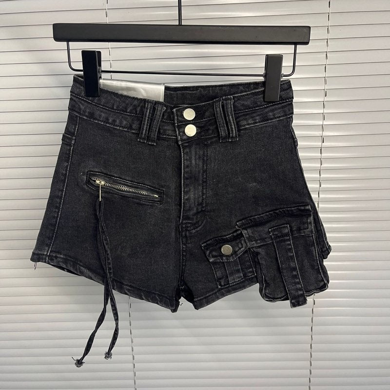 Zipper short