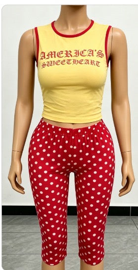 Sweetheart sets